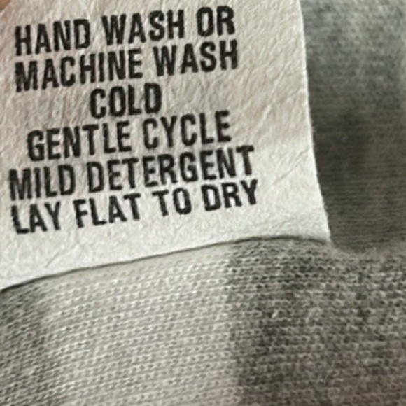 JOAN VASS Knit Grey Stripe Easy Pullover Johnny Collar Tunic 3/4 Sleeve Top 16 - Picture 15 of 17